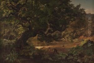 Dusseldorf Auenwald by August Von Wille