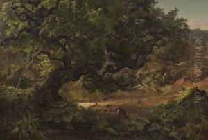 Auenwald by August Von Wille