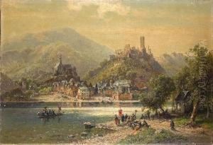 Beilstein An Der Mosel Mit Der Burgruine Metternich