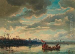 Die Uberfahrt by August Von Wille
