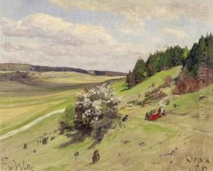 The Eifel Near Kerpen by Fritz Von Wille
