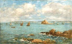 Douarnenez, Bteaux dans la baie