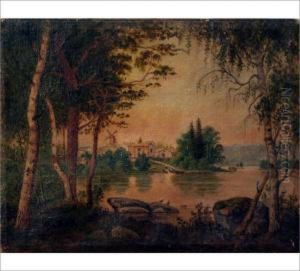 Landscape by Magnus Von Wright