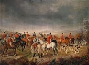 Parforce Jagd by Franz Zeller Von Zellenberg