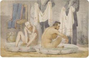 Benckendorff Bathing by Mihaly von Zichy