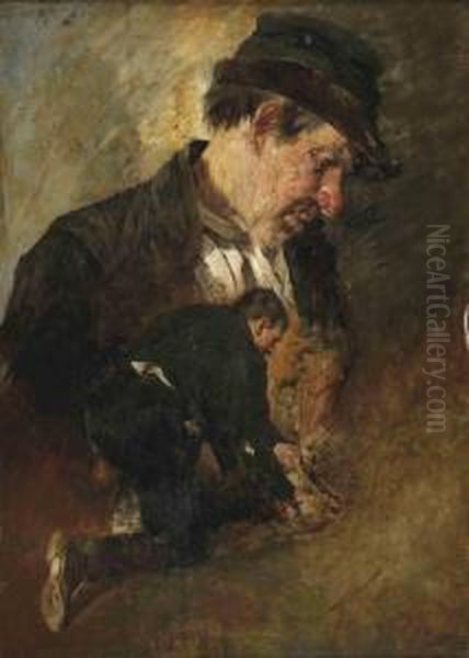 Study Of A Farmer - view 1
