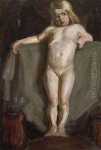 Madchenakt by Ludwig Von Zumbusch