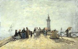 Honfleur, la jetee