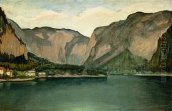 A Mountain Lake - view 1