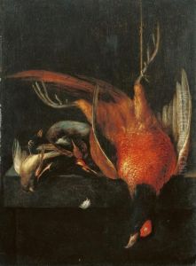 Jagdstillleben by Jacobes Vonck