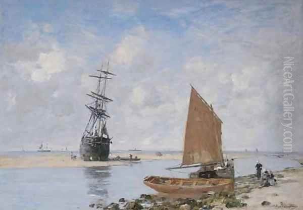 Passe de Trouville, maree basse 2 - view 1