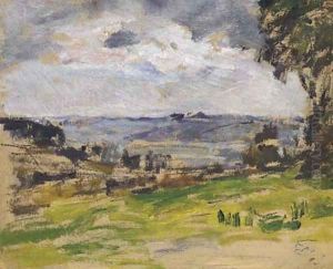 Paysage by Eugene Boudin