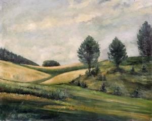 Sommerlandschaft In Der Mark Brandenburg by Paul Vorgang