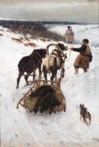 Return From The Bear Hunt by Sergei Semenovich Voroshilov
