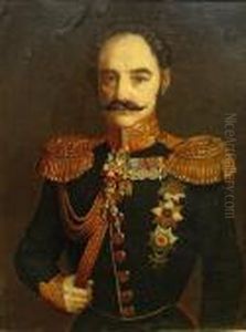 A Portrait Of General Vladimir Fedorovich Adlerberg