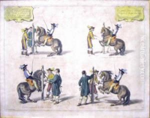The Marquis Of Newcastle by Lucas Ii Vorsterman