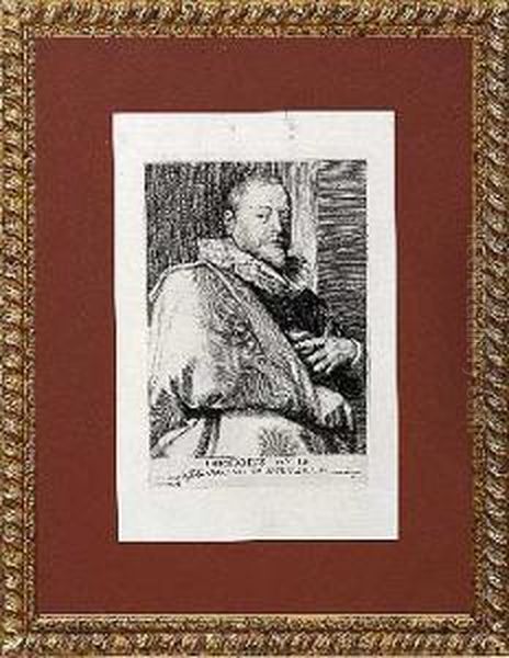 Retrato Del Calcografo Theodorus Galle - view 1
