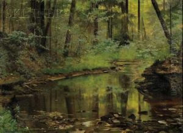 Wooded Pond - view 1