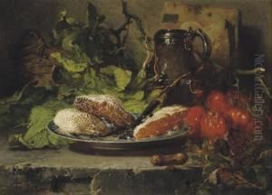 A Kitchen Still Life With Honeycombs A Kitchen Still Life With Honeycombs