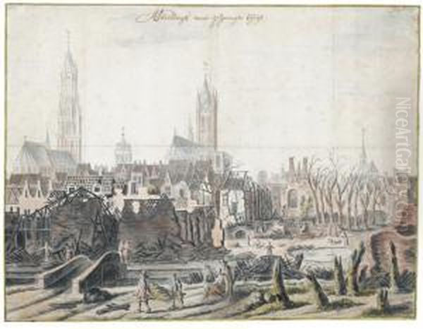 View Of Delft After The Explosion - view 1