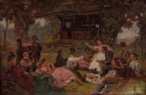 Gesellschaft Beim Picknick
