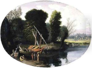 Italianate River Landscape