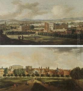 Prospect Of Greenwich (#) View Looking Towards Whitehall by Jan Vosterman