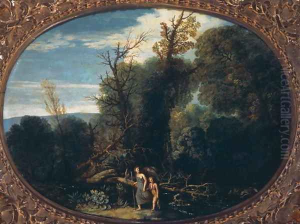 Landscape with Tobias and the Angel - view 1