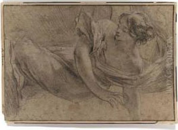 A Kneeling Woman - view 1