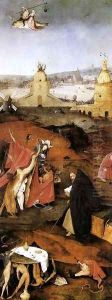 Triptych of Temptation of St Anthony (right wing)
