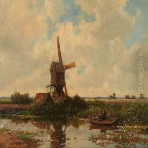 Dutch Summer Landscape by Cornelis Vreedenburgh