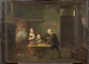 The Tax Collector by Jacobus Vrel