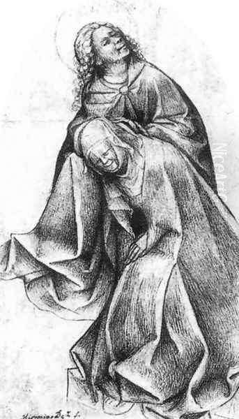 Mary and John at the Foot of the Cross - view 1