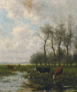 Koeien Bij Dedrinkplaats (1883)