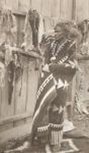 Images Of Navaho Men by Adam Clark Vroman