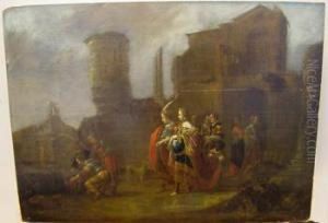 The Finding Of Moses by Abraham Pietersz Vromans
