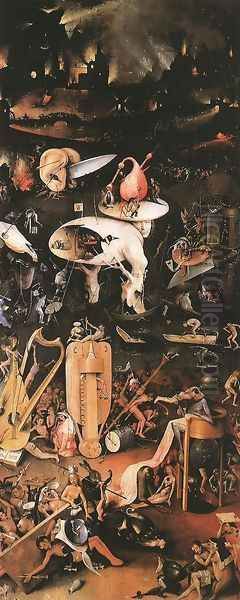 Garden of Earthly Delights, right wing - view 1