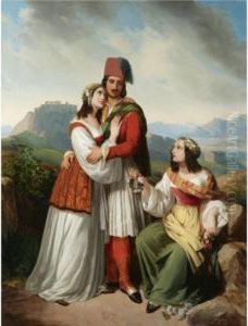 The Young Man's Farewell by Theodoros Vryzakis