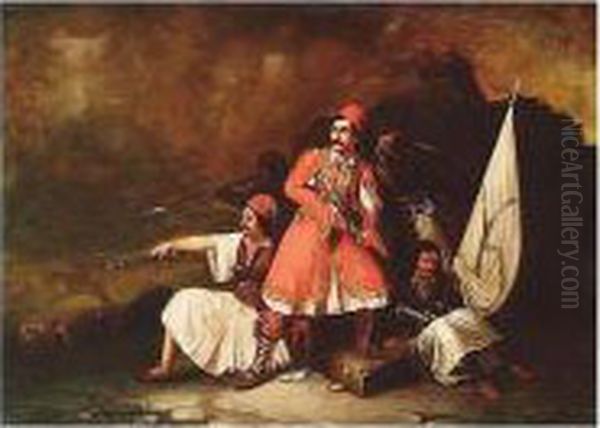 The Death Of Markos Botsaris - view 1
