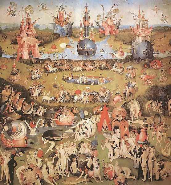 Garden of Earthly Delights, central panel of the triptych - view 1