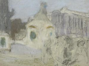 La Place De La Concorde by Jean-Edouard Vuillard