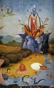 Triptych of Garden of Earthly Delights (detail 1) c. 1500