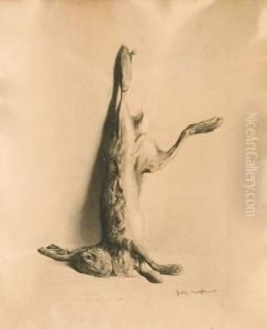 nature Morte Au Lapin by Jean Auguste Vyboud