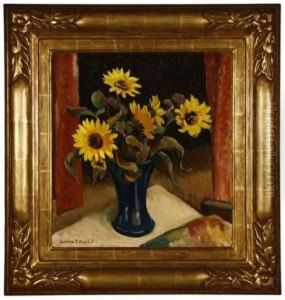 Sunflowers (dusty Road Blooms) by Luvena Buchanan Vysekal