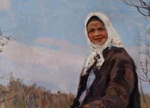 Frau Mit Ziegen, 1973
Ol Auf Leinwand. by Konstantin Semionov. Vysotsky