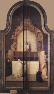 Adoration of the Magi, closed