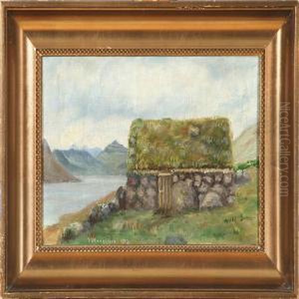 House At A Coast On The Faroe Islands - view 1
