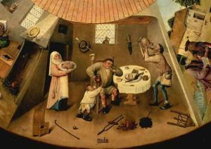 Greed, Scene from the Table of the Seven Deadly Sins