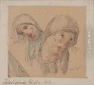 Trauernde Frauen by Aloys Ludwig Wach