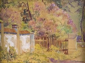Gartenportal by Friedrich Wachenhusen